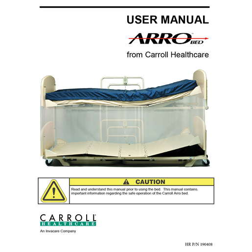User Manual, Arro Bed
