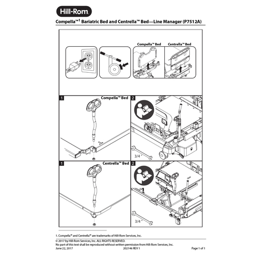 Instruction Sheet, Line Manager P7512A