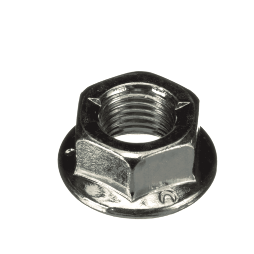 Nut, Hex/Flg, .375-24, .339, Steel