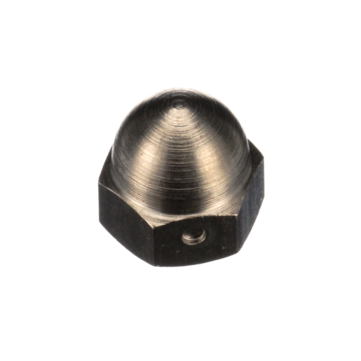 Nut, Cap/Lk, .250-28, .470, Steel