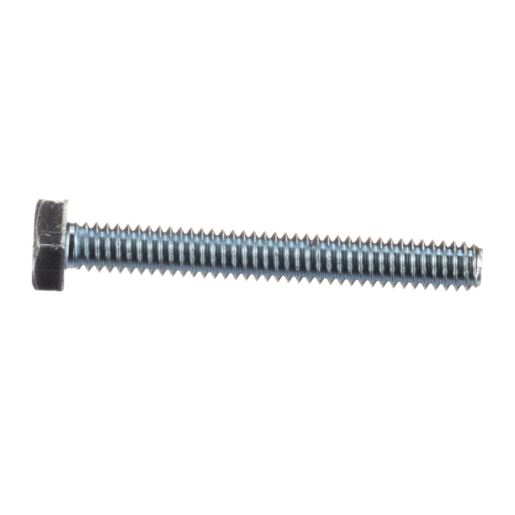 Screw, Cap, Hex, 1/4-20, 2, Zn, Thrd