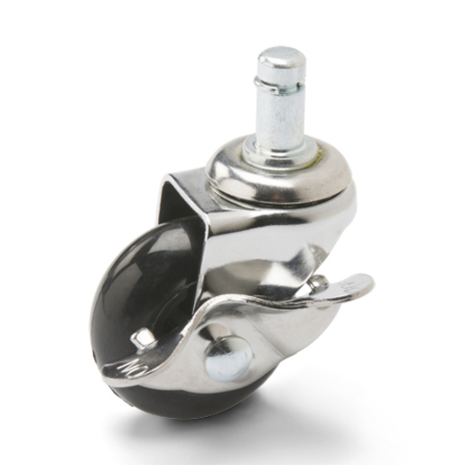 2 in. Chrome Caster w/ Brake